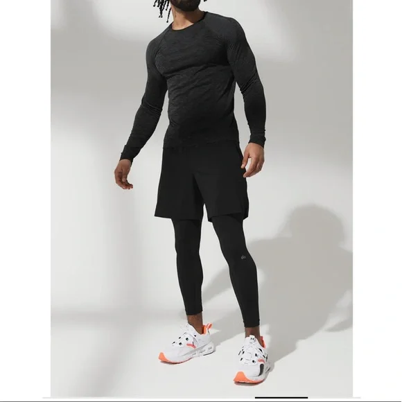 Alo yoga Stability 2-In-1 Pant black - Picture 8 of 10